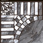 Mosaico 40×40 cm KING MJ44072